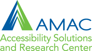 AMAC Accessibility Solutions and Research Center logo