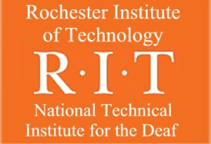 The National Technical Institute for the Deaf (NTID) logo