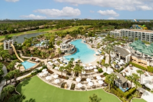 Aerial view of Orlando World Center Marriott