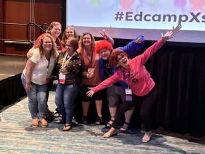 All the lovely ladies who make EdCamp Access International possible!